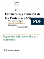 Estructura y Función de Las Proteínas (3-5)