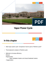 Vapor Power Cycles