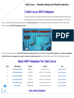 Best WiFi Adapter For Kali Linux - Monitor Mode and Packet Injection - Best Kali Linux Tutorials