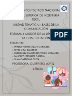 Formas y Modos de La Lengua en La Comunicacion