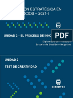 Dinámica - Test de Creatividad - 2021-I