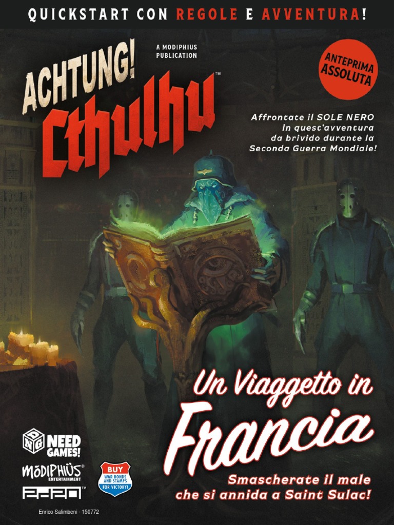 Achtung! Cthulhu - Guida del Giocatore