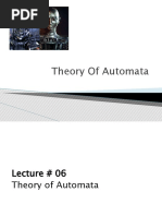 Theory of Automata