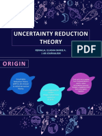 Uncertainty Reduction Theory