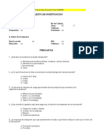 Encuesta y Analisis