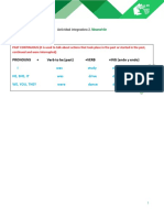 Pronouns + Verb To Be (Past) +verb +ing (Ando Y Endo)