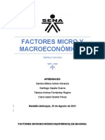 Factores Micro y Macroeconómicos de Bavaria
