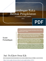 Pertandingan Reka Bentuk Pengiklanan 2021