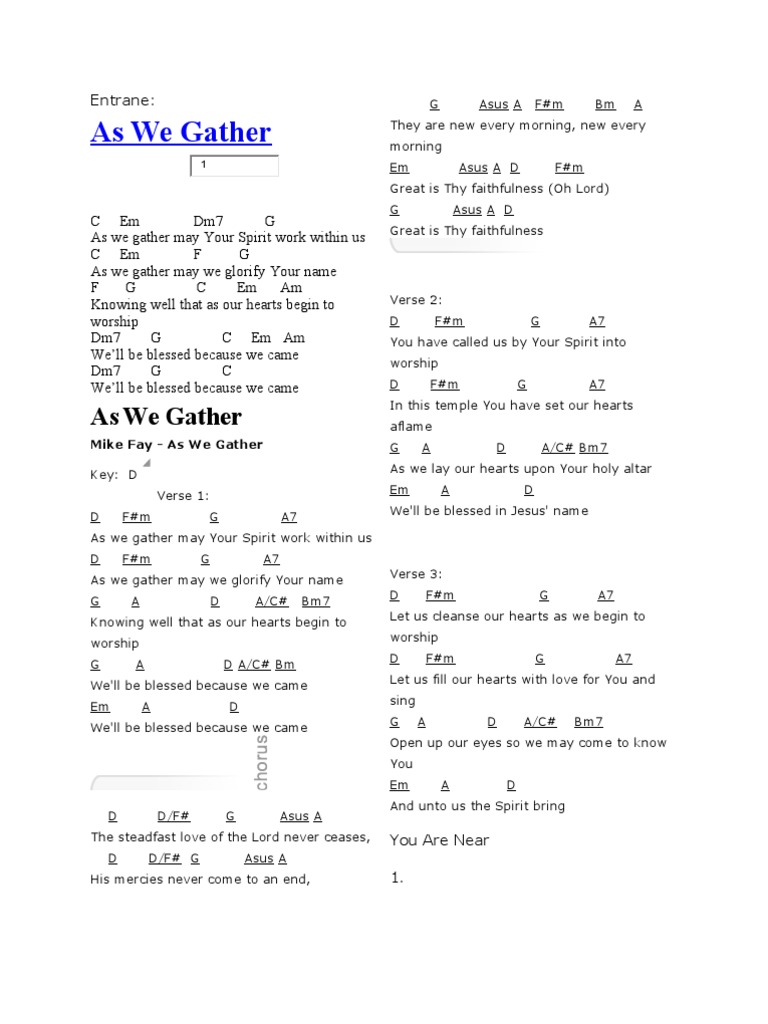 Worship Songs and Lyrics Collection | PDF | Theology | God