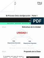 Proceso Único de Ejecución - Parte 1