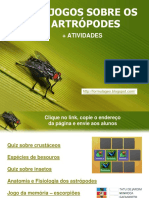 Jogos Sobre Os Artrópodes