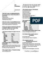 Writing (Letters & Paragraphs) : Use The Following Guiding Ideas: Use The Questions Below For Guidance