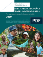 2.4 Estándar PPI RSPO 2019 Español - PEQUEÑOS PALMICULTORES