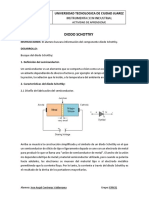 Diodo Schottky características