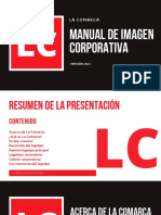 Manual de Imagen Corporativa - LA COMARCA