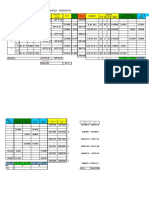 Estadillo de Levantamiento Topografico - Teodolito