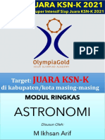 Modul Ringkas KSN-K ASTRONOMI