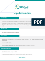 Preparaciones Procedimientos - Impedanciometria