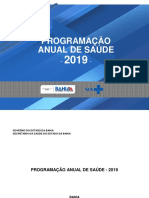 SESAB Programação Anual de Saúde 2019