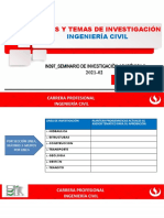 Lineas y Temas de Investigaciòn - Ing. Civil - 2021-02