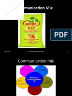 Communication Mix: 12/08/2021 1 By: Sagar Ghenand Vim Pune