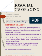 Pyschosocial aspects of aging 3