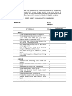 Form 4. Scoresheet Organoleptik