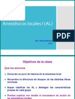 Clase Anestesicos Locales I