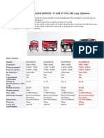 HONDA Generador A Gasolina EG1000CXS 1F A