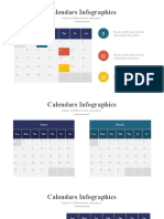 Calendar Infographics - PowerPoint Template