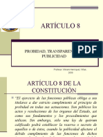 Probidad, Transparencia y Publicidad