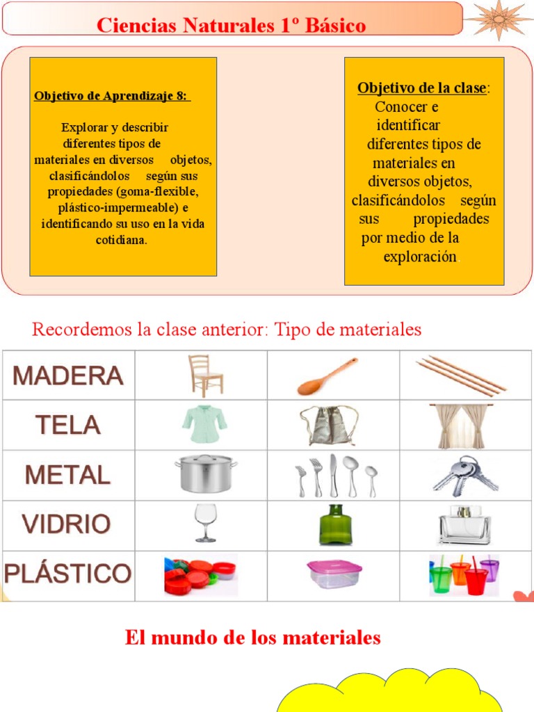 Materiales: Flexibles y Rígidos para Niños | PDF