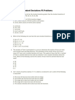 Standard Deviations PS Problems