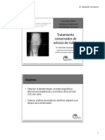 Artrosis de Rodilla Manejo Conservador