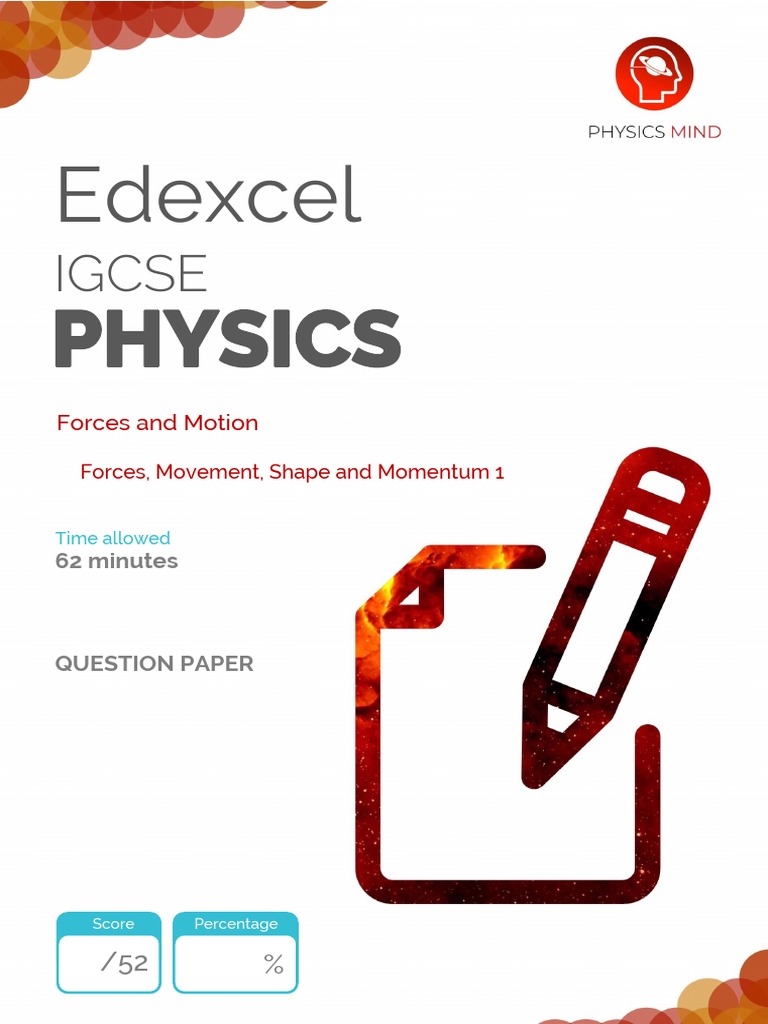 Forces, Movement, Shape and Momentum 1 QP | PDF | Force | Momentum