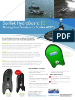 Sontek Hydroboard II Max and Mini Brochure
