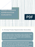 Proses Asuhan Keperawatan Komunitas