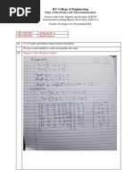 RV College of Engineering: 1RV19ET005 Abhilash M. S 1RV19ET054 Shubh Patiyat