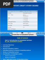 Raw Content/Draft Story Board: Branch - Year-Semester ECE - III Year - I Semester