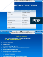 Raw Content/Draft Story Board: Branch - Year-Semester ECE - III Year - I Semester