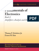 Thomas F. Schubert Fundamentals of Electronics, Book 2_ Amplifiers_ Analysis and Design-Morgan (2015)