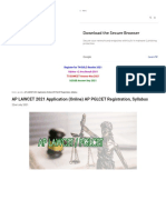 AP LAWCET 2021 Application (Online) AP PGLCET Registration, Syllabus