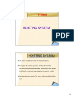 Hoisting System Hoisting System: Systems Systems
