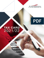 Andersen in Mauritius Tax Card 20212022