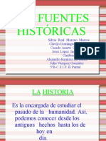 Fuentes de la Historia