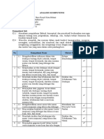 ANALISIS KOMPETENSI BAHASA INDONESIA SMP