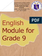 Module On Modals For Grade 9