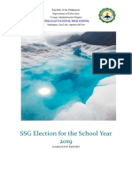 Narrative Report - SSG Election