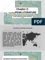 European Literature: Global Currents in World Literature (LIT2)