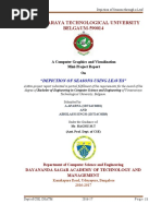 Visvesvaraya Technological University BELGAUM-590014: "Depiction of Seasons Using Leaves"